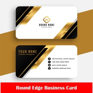 Round Edge Business Card