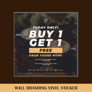 WALL BRANDING VINYL STICKER