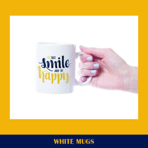 WHITE MUGS