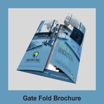 Gate Fold Brochure Printing Bangalore