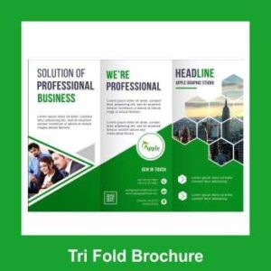 tri fold brochure bangalore