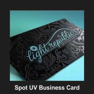 Spot UV Business Card Printing Bangalore