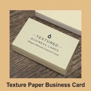 Texture Paper Business Card Printing Bangalore