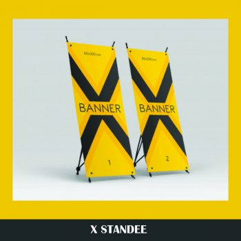 X STANDEE